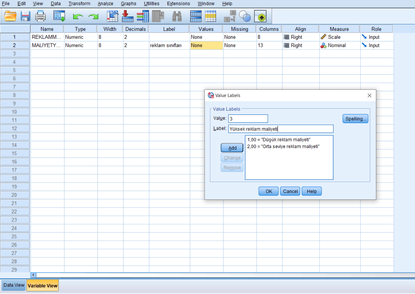 Read more about the article SPSS ile Veri Analizi için Temel Adımlar