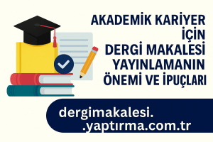Read more about the article Akademik Kariyer İçin Dergi Makalesi Yayınlamanın Önemi ve İpuçları