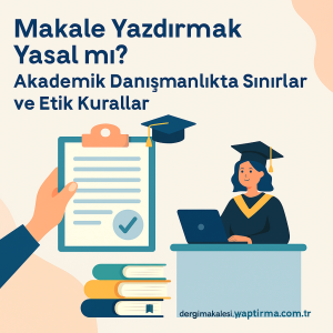 Read more about the article Makale Yazdırmak Yasal mı? Akademik Danışmanlıkta Sınırlar ve Etik Kurallar