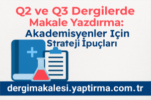 Read more about the article Q2 ve Q3 Dergilerde Makale Yazdırma: Akademisyenler İçin Stratejik İpuçları
