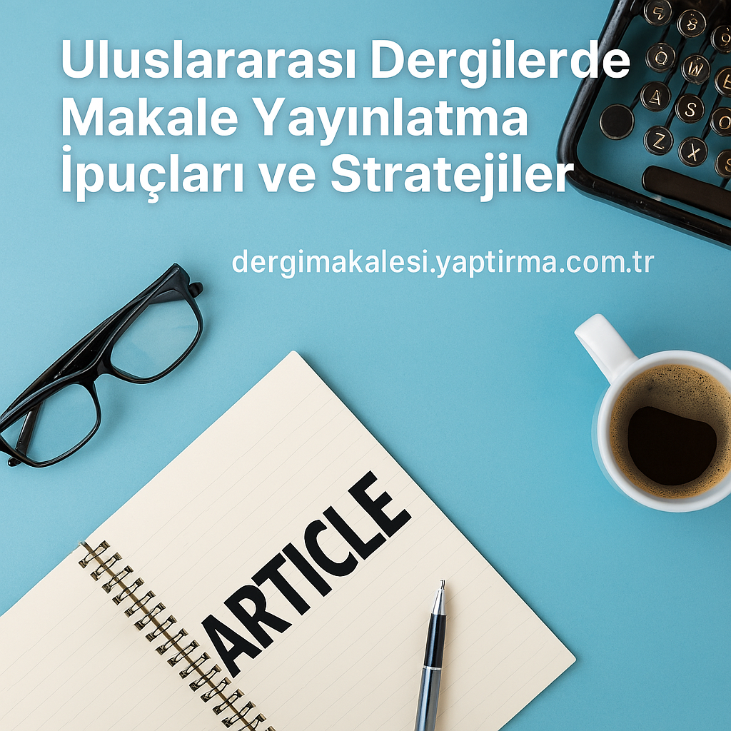 Read more about the article Uluslararası Dergilerde Makale Yayınlatma İpuçları ve Stratejiler