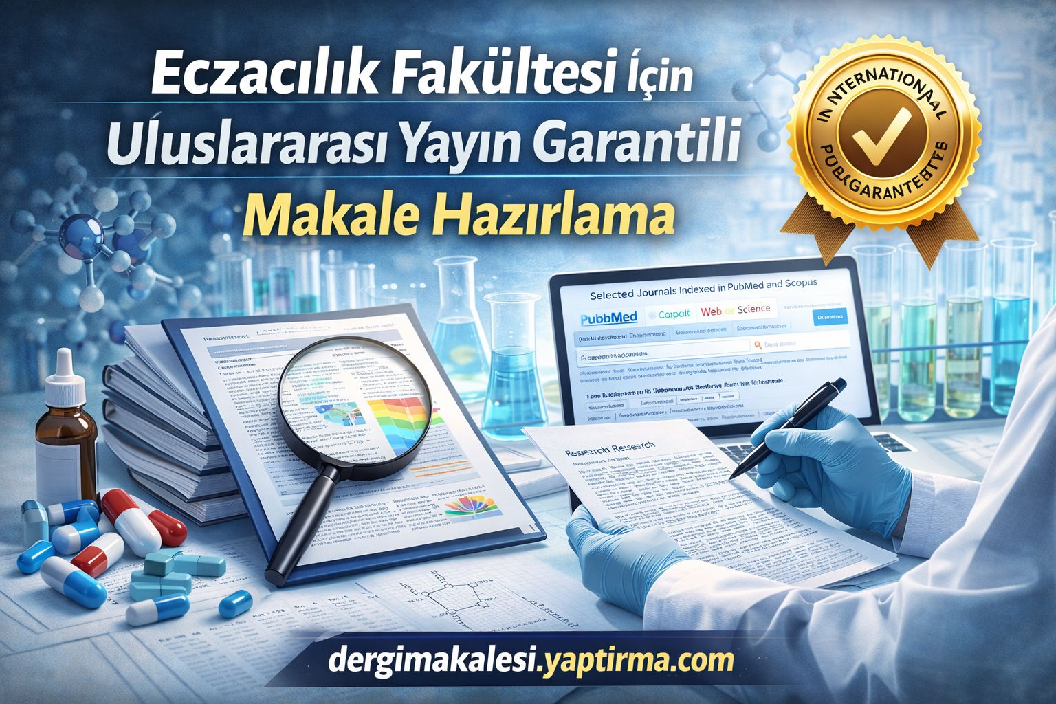 Read more about the article Eczacılık Fakültesi İçin Uluslararası Yayın Garantili Makale Hazırlama