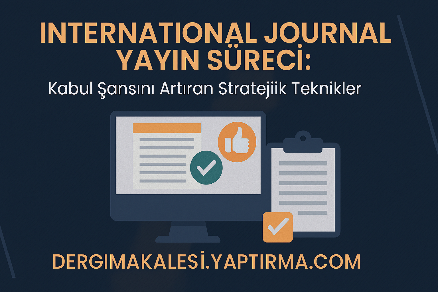 Read more about the article International Journal Yayın Süreci: Kabul Şansını Artıran Stratejik Teknikler