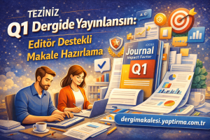Read more about the article Teziniz Q1 Dergide Yayınlansın: Editör Destekli Makale Hazırlama