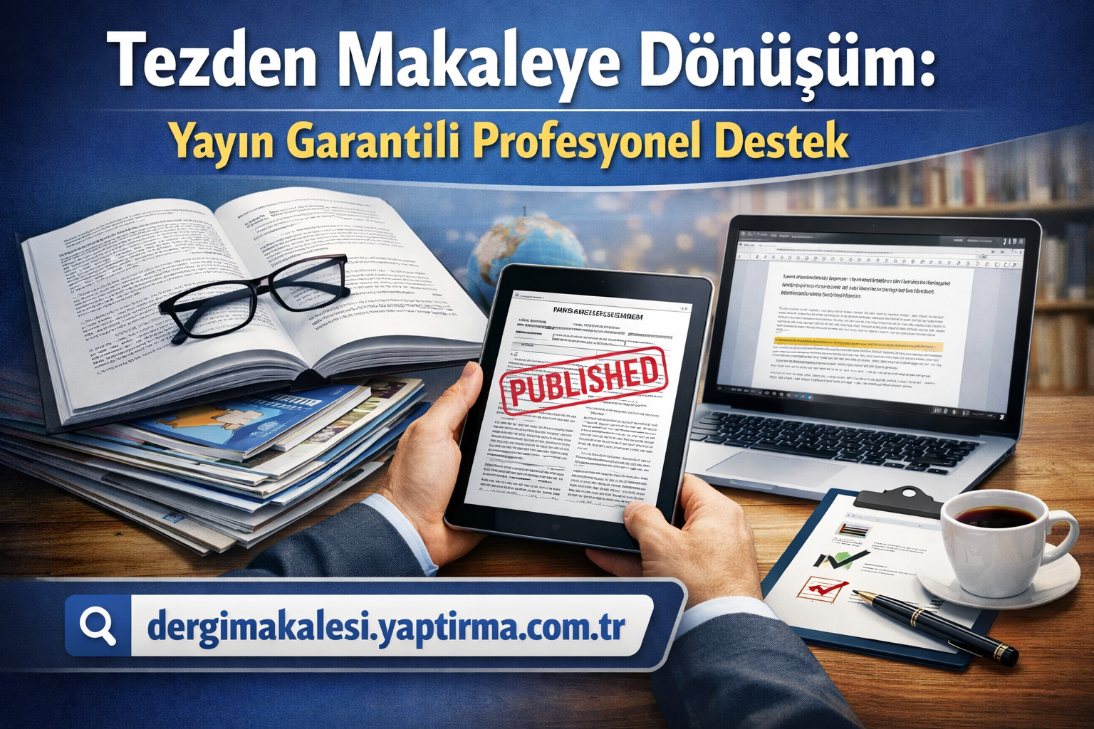Read more about the article Tezden Makaleye Dönüşüm: Yayın Garantili Profesyonel Destek