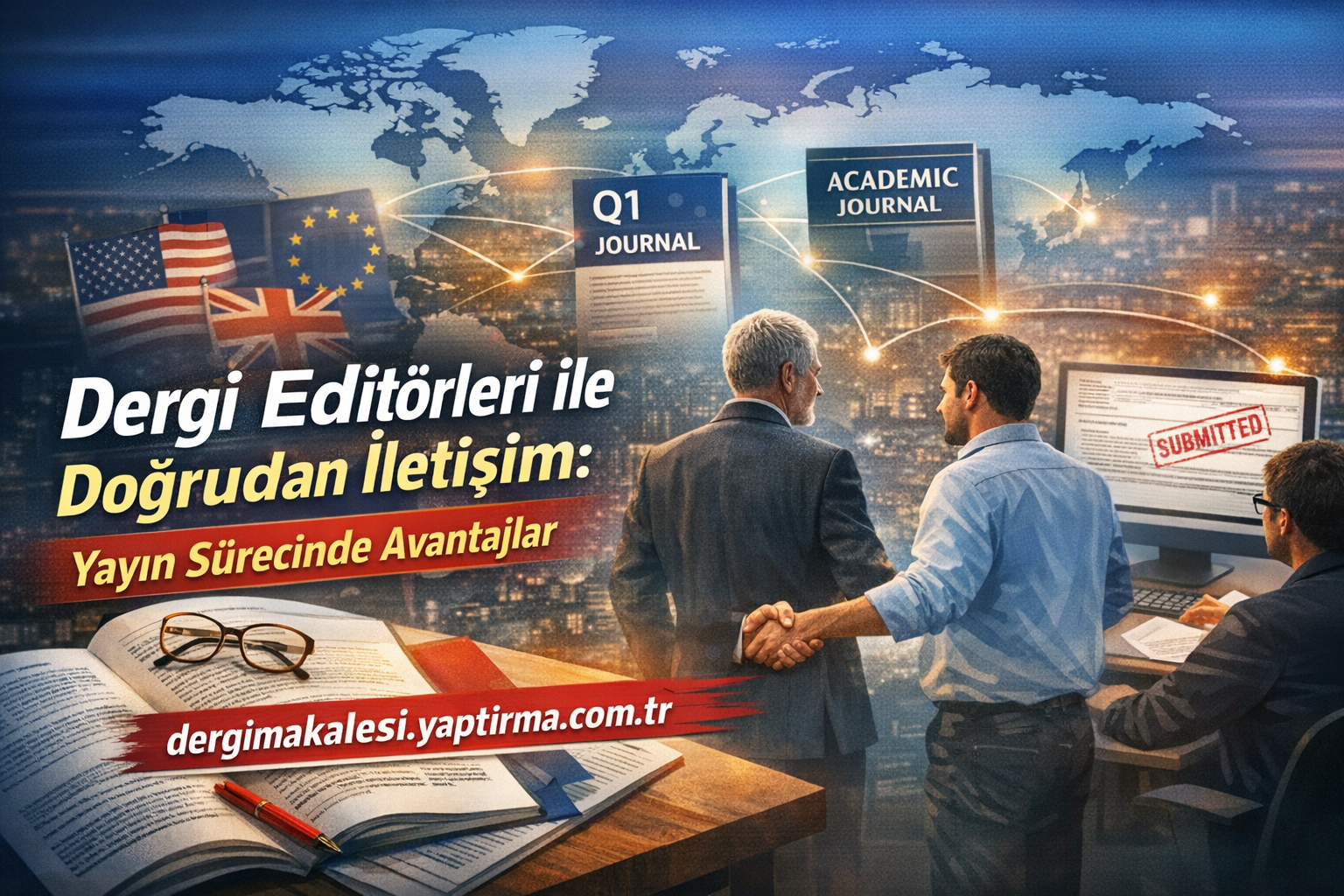 Read more about the article Dergi Editörleri ile Doğrudan İletişim: Yayın Sürecinde Avantajlar