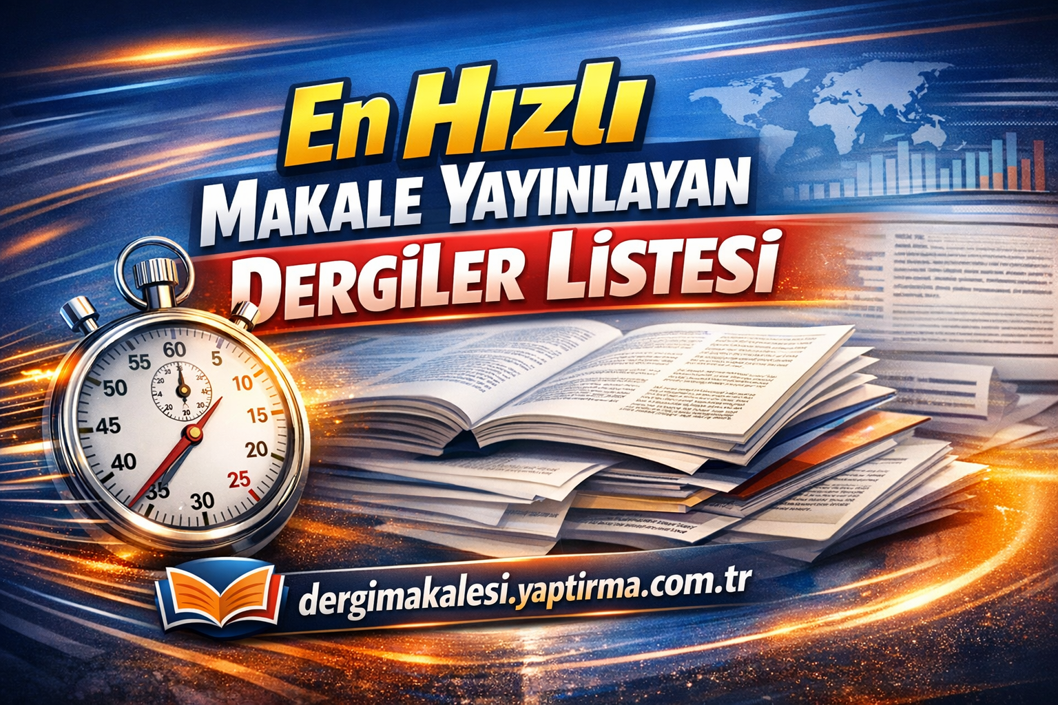 Read more about the article En Hızlı Makale Yayınlayan Dergiler Listesi
