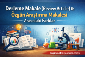 Read more about the article Derleme Makale (Review Article) ile Özgün Araştırma Makalesi Arasındaki Farklar