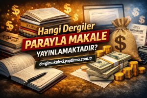 Read more about the article Hangi Dergiler Parayla Makale Yayınlamaktadır?