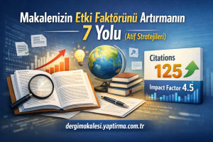 Read more about the article Makalenizin Etki Faktörünü Artırmanın 7 Yolu (Atıf Stratejileri)