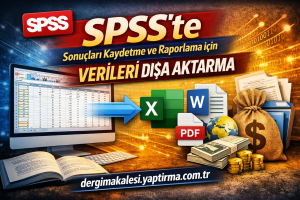 Read more about the article SPSS’te Sonuçları Kaydetme ve Raporlama için Verileri Dışa Aktarma