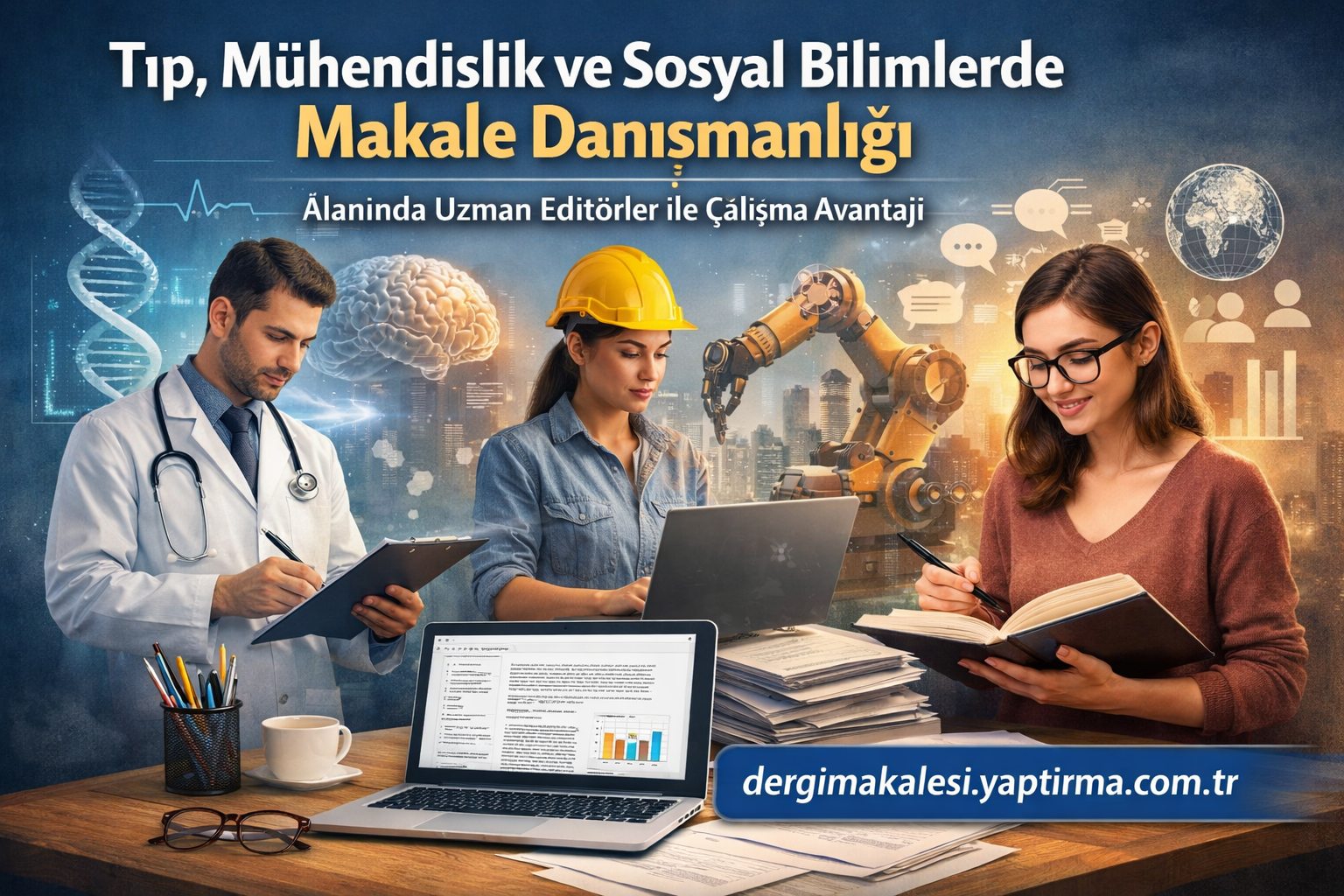 Read more about the article Tıp, Mühendislik ve Sosyal Bilimlerde Makale Danışmanlığı – Alanında Uzman Editörler ile Çalışma Avantajı