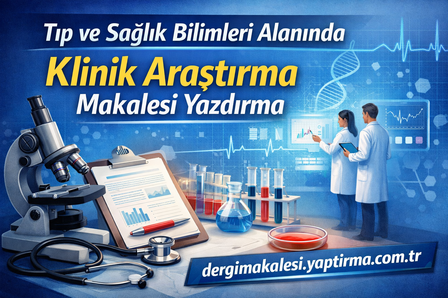 Read more about the article Tıp ve Sağlık Bilimleri Alanında Klinik Araştırma Makalesi Yazdırma: İstatistiksel Analiz ve Yayın Danışmanlığı