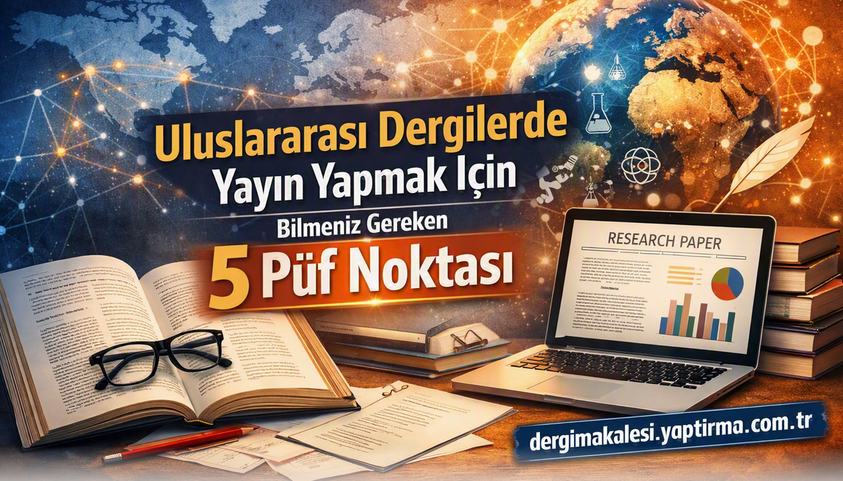 Read more about the article Uluslararası Dergilerde Yayın Yapmak İçin Bilmeniz Gereken 5 Püf Noktası