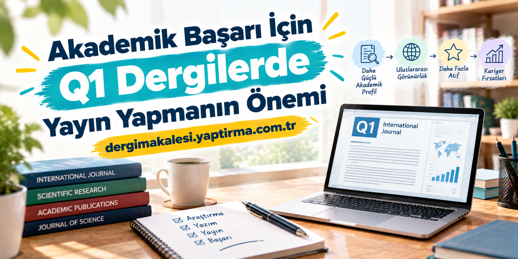 Read more about the article Akademik Başarı İçin Q1 Dergilerde Yayın Yapmanın Önemi